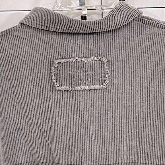 POL Corduroy Trucker Shacket - M - EUC - Picture 5 of 5